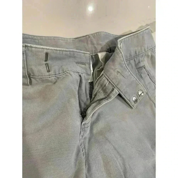 The North Face Chino Shorts Women's Size 10 Gray Longer Length Bermuda Style - Picture 4 of 6